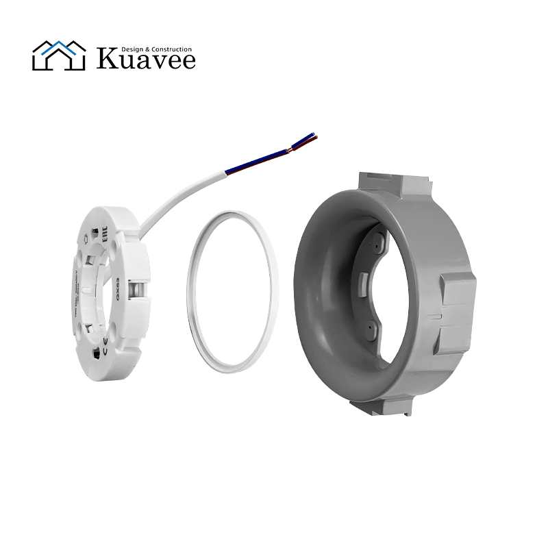 Commercial Easy Install Gx53 Pvc Ceiling Lamp Housing