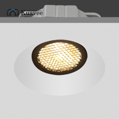 Curved Surface Gu10 Stretch Ceiling Lighting Housing