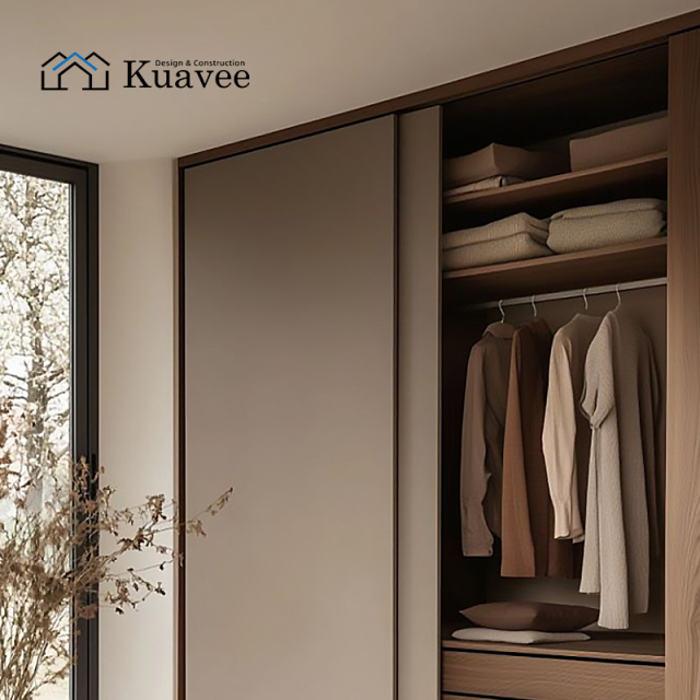 2 Door Easy Install  Corne Wardrobe With Drawers