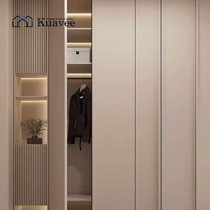 Zoned storage Wardrobe 