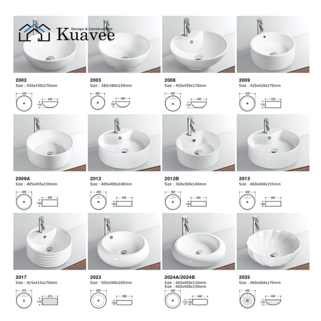 Cloakroom Simple Design Wall Hung Corner Wash Basin