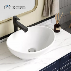 Cloakroom Simple Design Wall Hung Corner Wash Basin