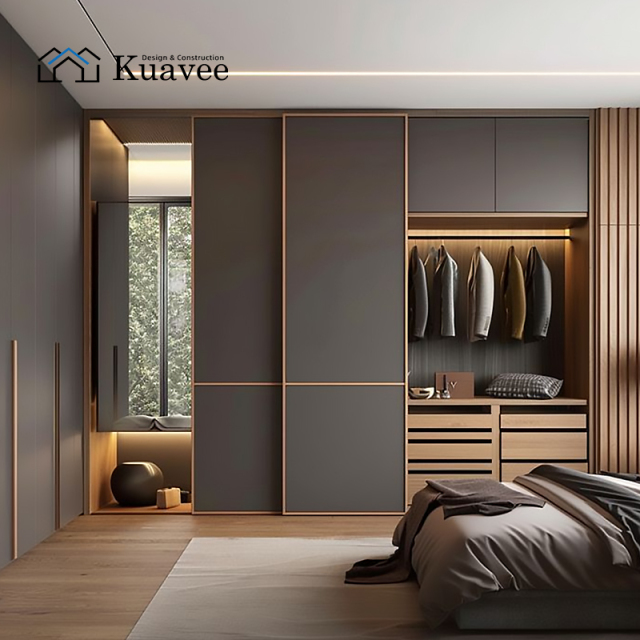 Safe Environmentally Stainless Childrens Bedroom Wardrobe