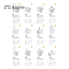 Hotel Contactless Smart Control Square Seats Toilet