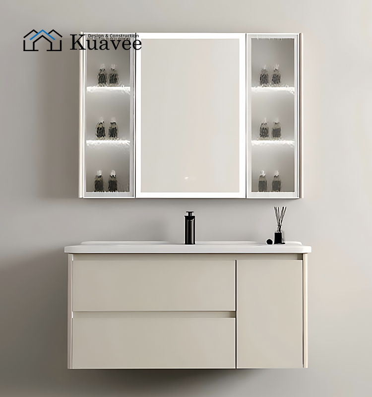 Custom Mirror Environmentally Washroom Mirror Cabinet