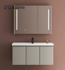 Modern Wall Mounted Moisture-proof Corner Bathroom Cabinet