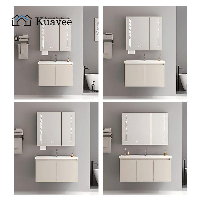 Smart Bathroom Cabinet With Stainless Steel Cabinet Door