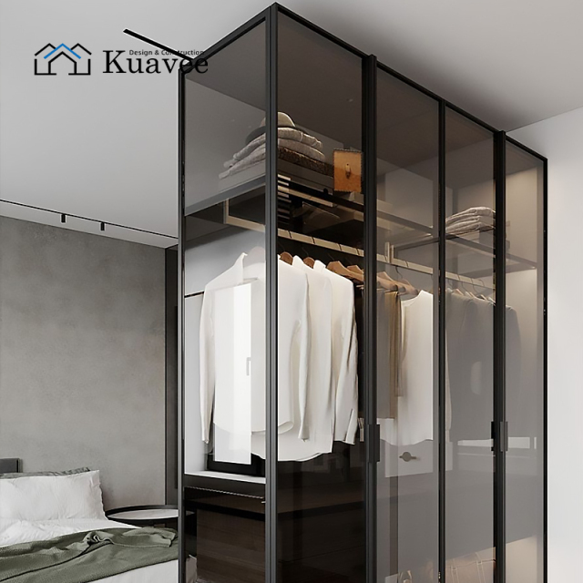 Easy Install Safe Odorless Wooden Childrens Wardrobe