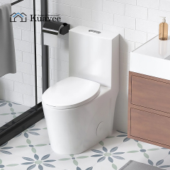 High-end  Seamless One Piece Toilet With Dual Flush