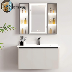 Wall Hanging Stainless Steel Door Panel Bathroom Cabinet