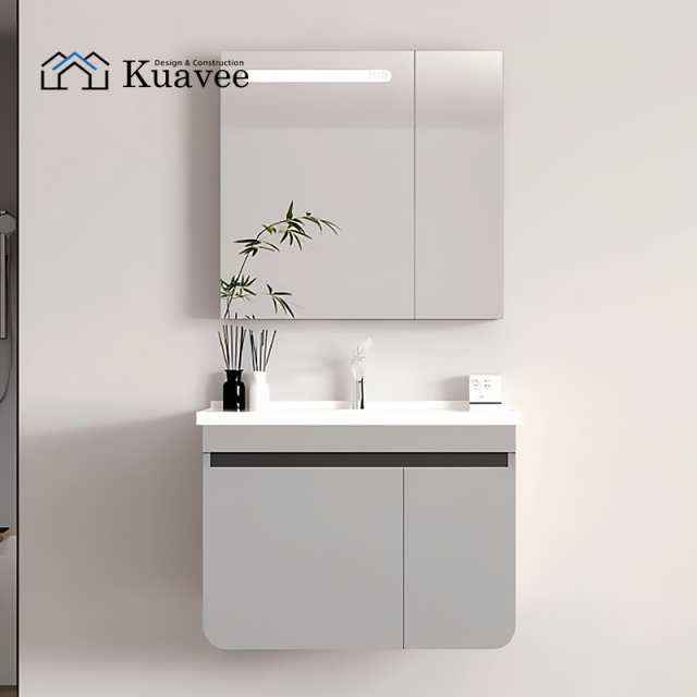 Modern High-end Antifogging Aluminum Bathroom Cabinet