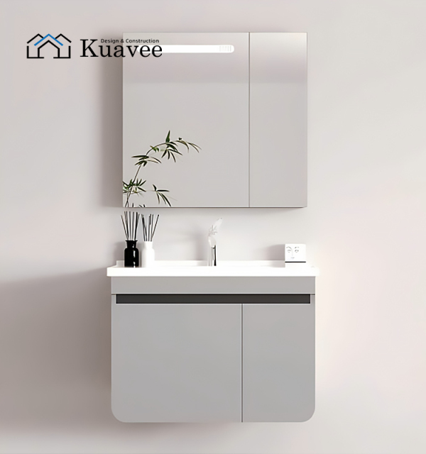 Modern High-end Antifogging Aluminum Bathroom Cabinet
