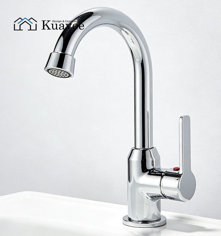 Lever Single Cold Stainless Steel Kitchen Water Faucet