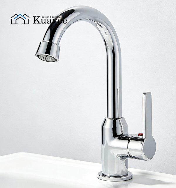 Lever Single Cold Stainless Steel Kitchen Water Faucet