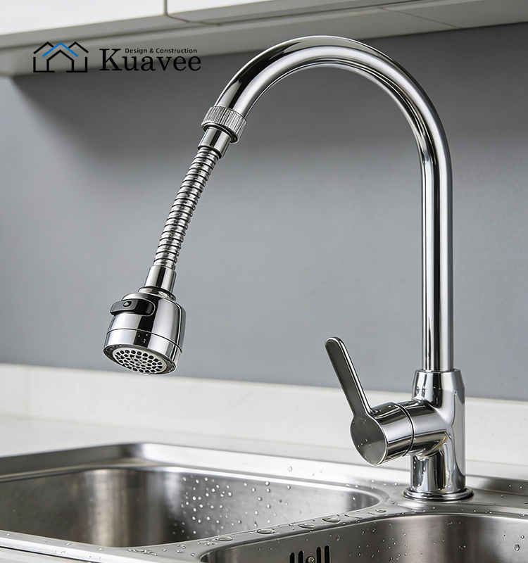 Lever Single Cold Stainless Steel Kitchen Water Faucet