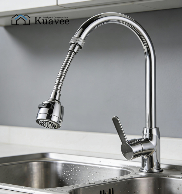 Lever Single Cold Stainless Steel Kitchen Water Faucet