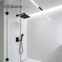 Small Size Corner Bathroom With Best Filtered Shower Heads