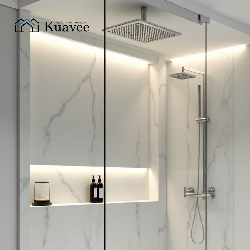 Modern Hand Held High Pressure Plastic Shower Head