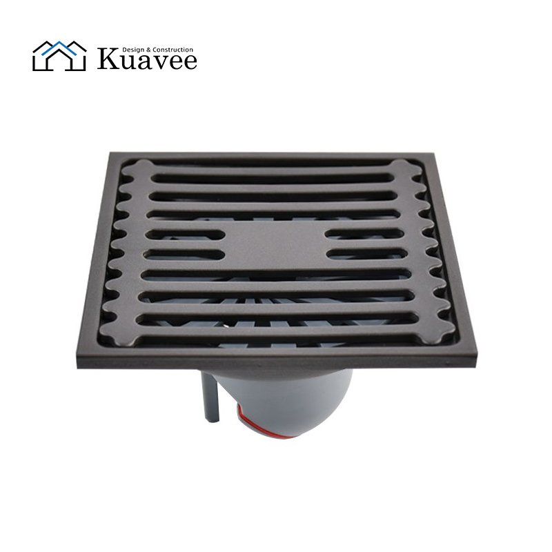 High-end Glass Shower Room Stainless Steel Floor Drain