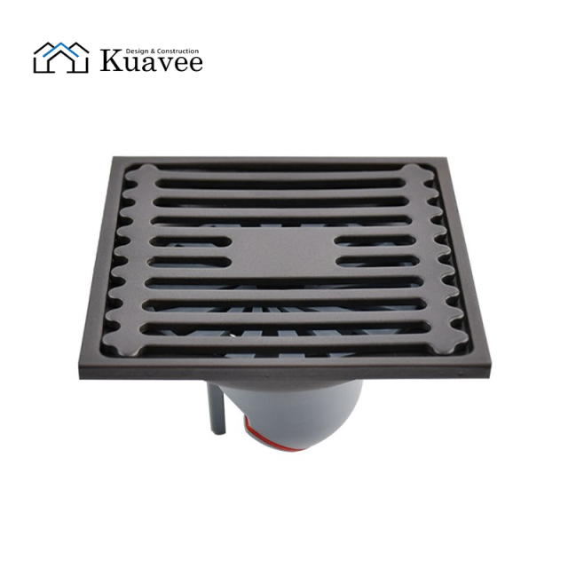 High-end Glass Shower Room Stainless Steel Floor Drain