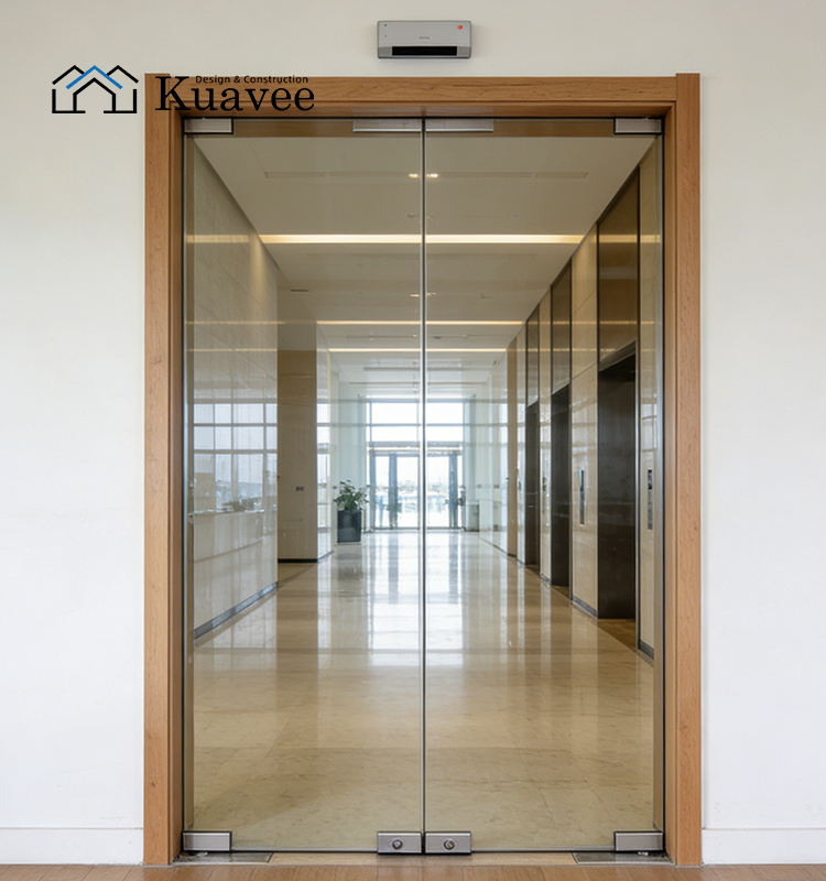 Apartment High-quality Double-acting Floor Spring Doors