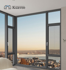 Saudi Arabia Integrated Thermal Break Window With Screen