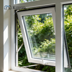 Outward-opening Top-hung Window With Aluminum Window Frame