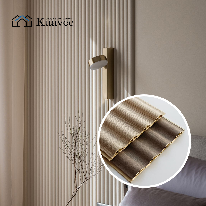 Three-dimensional Texture WPC Mold-proof Shapely Wall Panel
