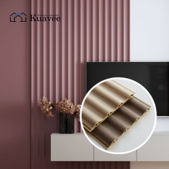 Commercial Custom WPC Shapely Panel Tv Background Board