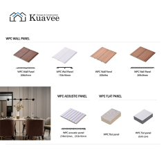 Living Room Decorative WPC Waterproof Shapely Wall Panel