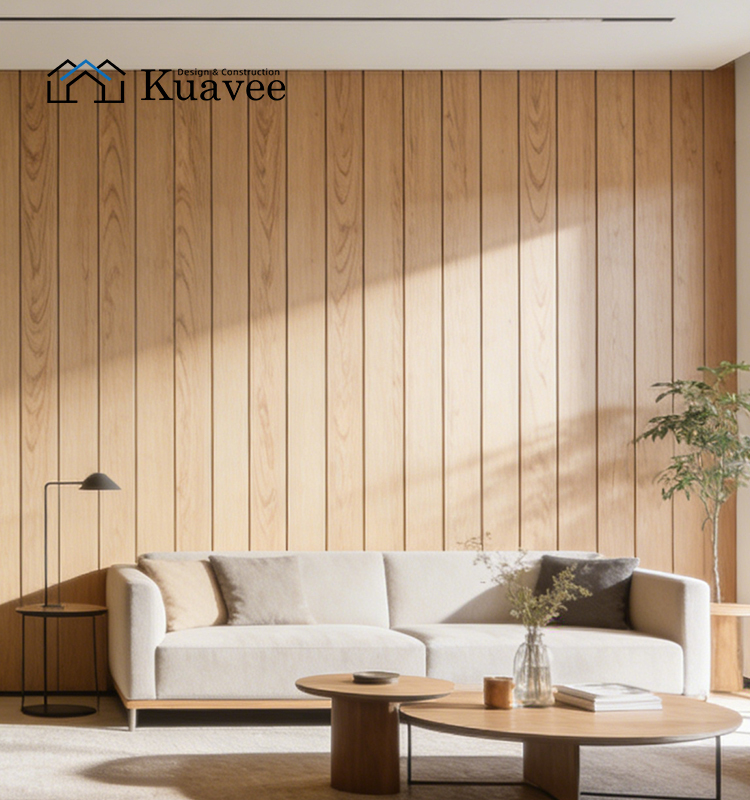 Easy Install Waterproof Outdoor WPC Wood Grain Panels