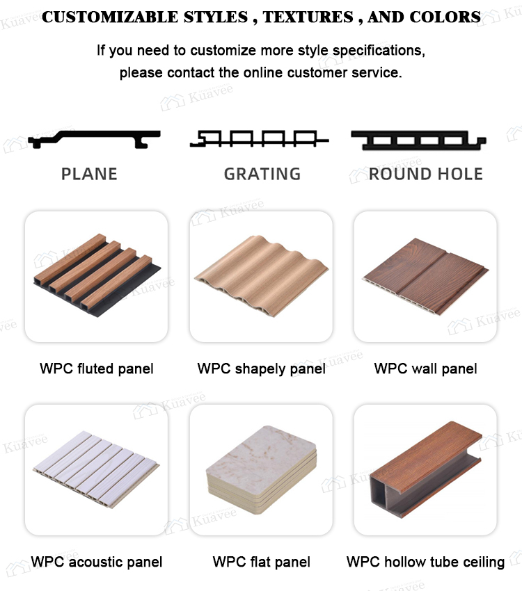 Hotel Commercial Restaurant Decorative WPC Wall Panel