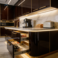 Durable Dampproof Eco-friendly Stainless Steel Kitchen Unit
