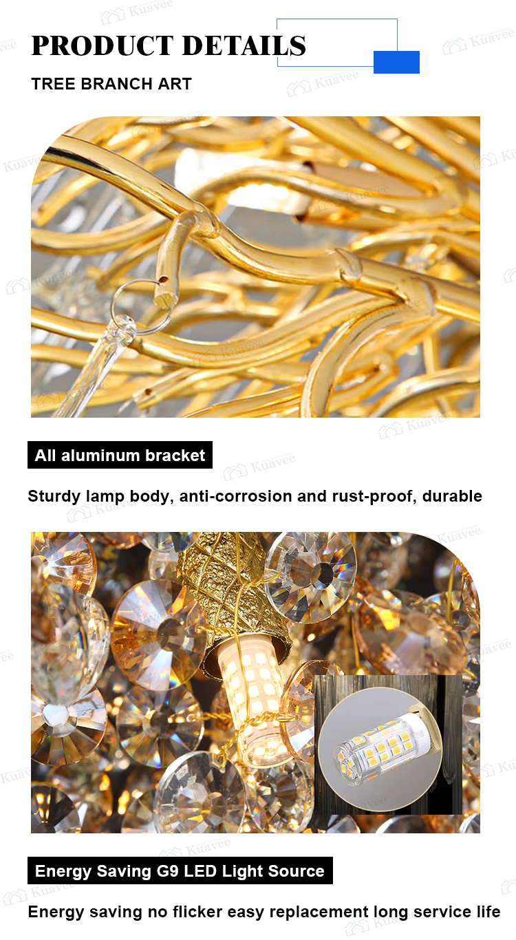 contemporary hanging lights detail
