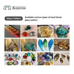 High-end Hotel Foyer Modern Glass Hanging Light Fixtures