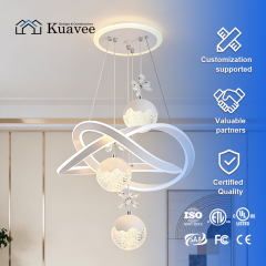 Led Light-emitting Chassis Unique Design Dining Chandeliers