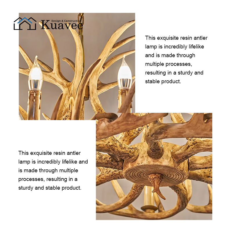 Exquisite Antler Design Chandelier