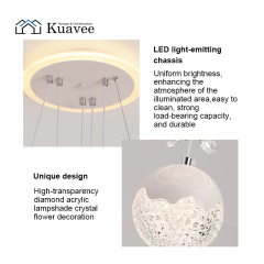 High-transparency Light-emitting Chassis Chandeliers