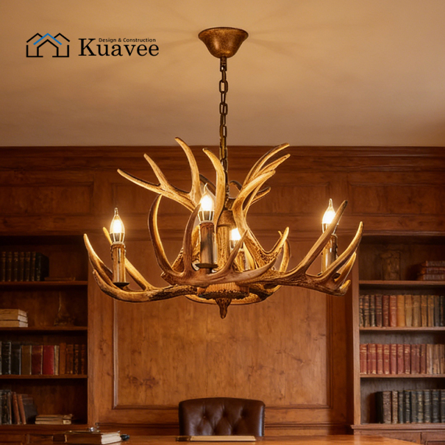 Antler Design Chandelier for living room