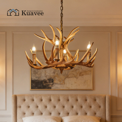 bedroom Antler Design Chandelier