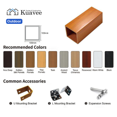 Anti-termite & Mould Proof  Exterior Wpc Wall Cladding