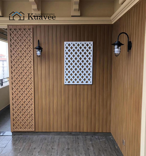 Long Service Life Outdoor Wall Cladding WPC Wall Board