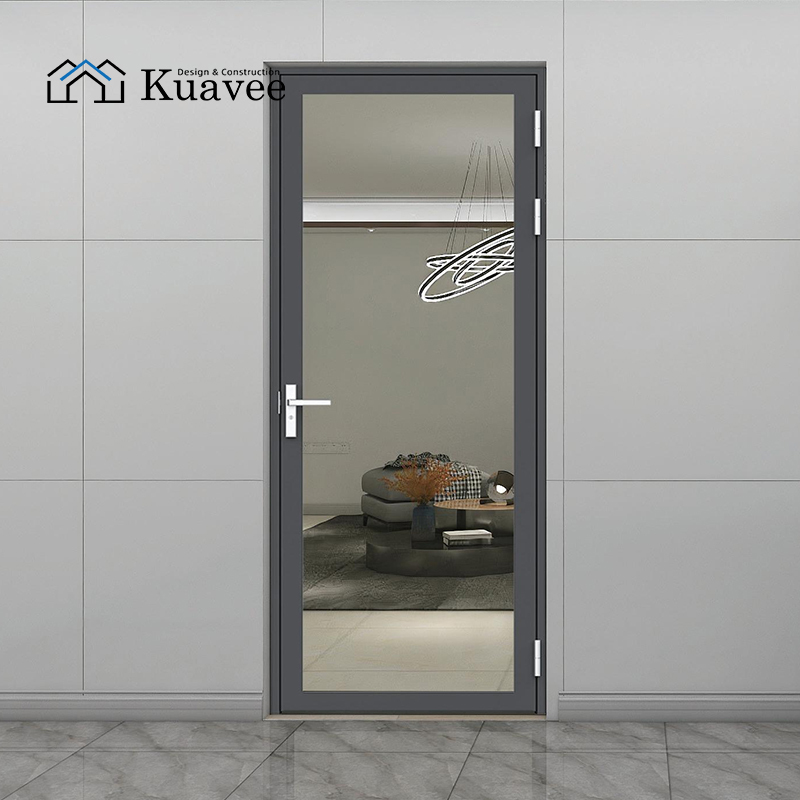 Anti-corrosive Aluminum Hinged Door With Double-glazed Glass