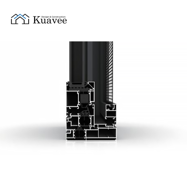 Elegant Design 6-chamber Sealing Customized Window For Villa