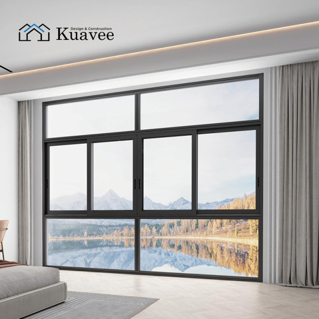 Dual Anti-theft Lock Design Thermal Break Sliding Window