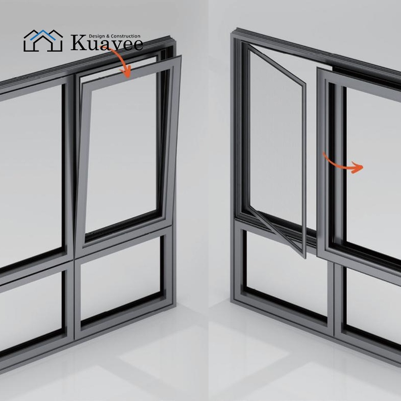 Luxury Invisible Track 115mm Opening Multi-opening Window