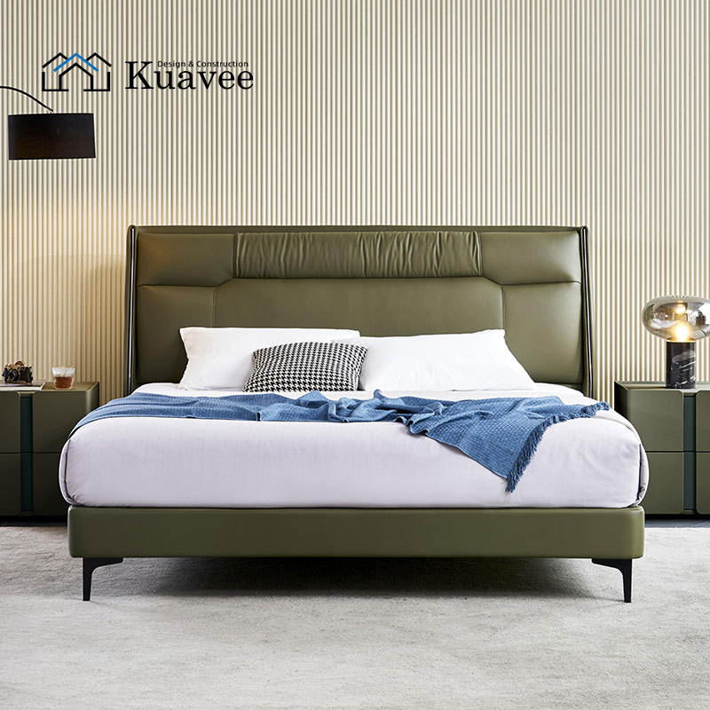 Wholesale Unique Design Upholstered Soft Platform Bed
