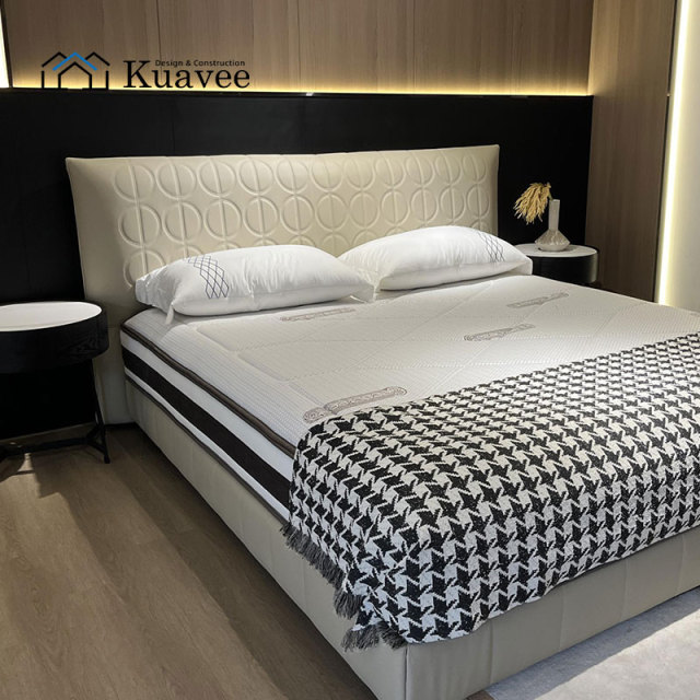 Eco-Friendly Modern Bedroom Furniture Classic Queen Bed