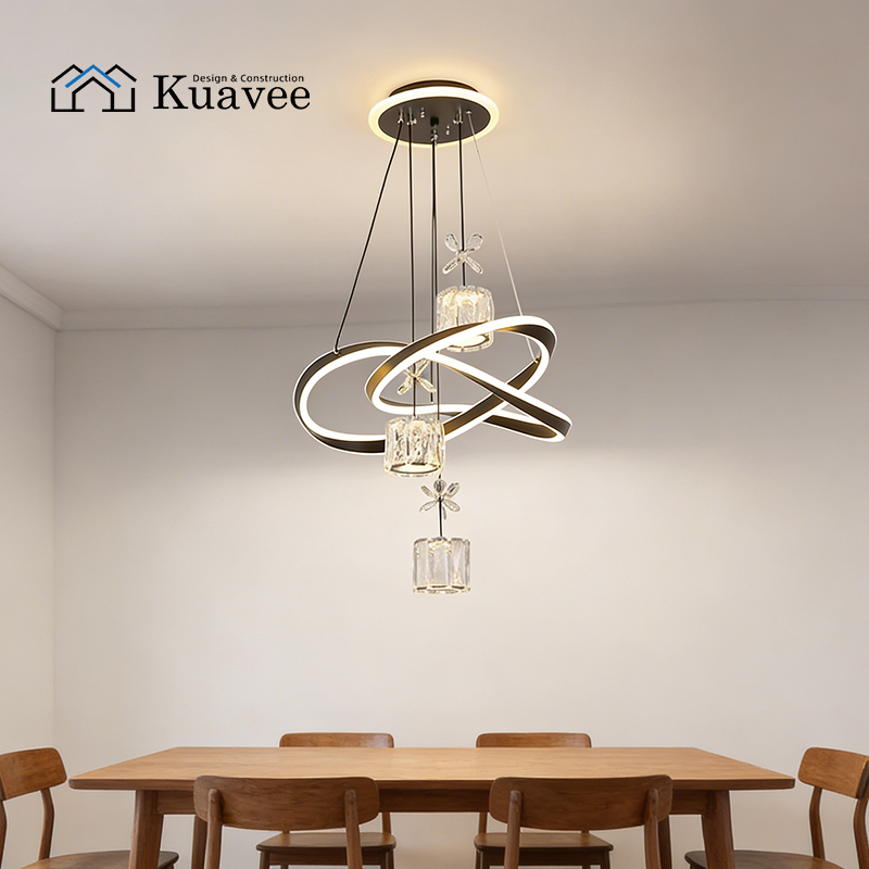 luxury simple Bedroom chandeliers