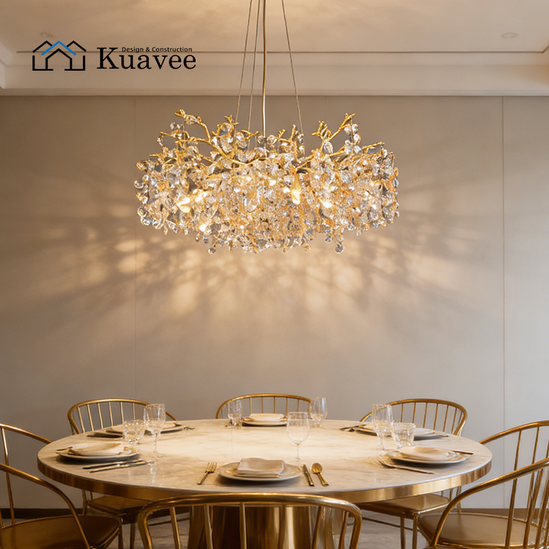Energy-saving Hotel Decorative crystal chandeliers